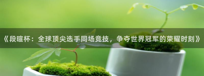 世界直播：《段暄杯：全球顶尖选手同场竞技，争夺世界冠军的荣耀时刻》